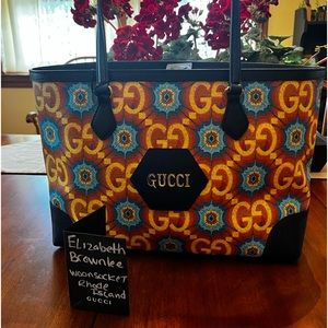 GUCCI 100 GG Ophidia Supreme kaleidoscope medium tote bag NWT LIMITED RARE NEW